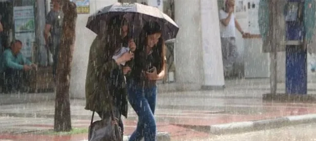 Meteorolojiden sağanak yağış uyarısı!