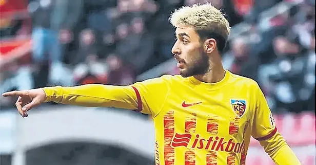 Kayserispor’un orta saha oyuncusu Kartal Kayra Yılmaz: Solskjaer’le görüştüm