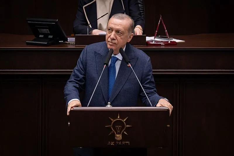 Başkan ve AK Parti Genel Başkanı Recep Tayyip Erdoğan, partisinin TBMM Grup Toplantısı'na katılarak konuşma yaptı. (AA)