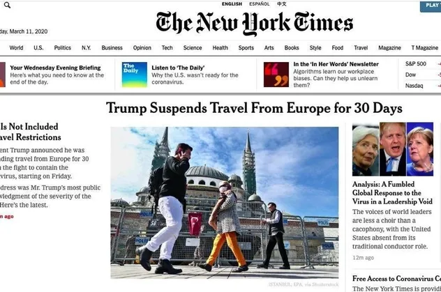 Koronavirüs haberleriyle Türkiye'yi hedef alan yabancı medyadan geri adım!