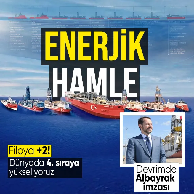 Türkiyeden enerji hamlesi! Filo genişliyor