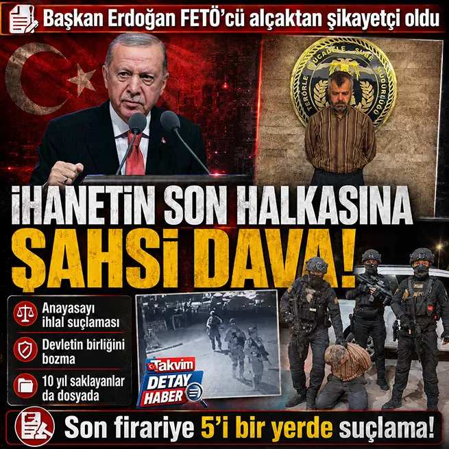 FETÖ’cü Burkay Karatepe tutuklandı: Başkan Erdoğan şikayetçi oldu! 5 suçtan dava talebi