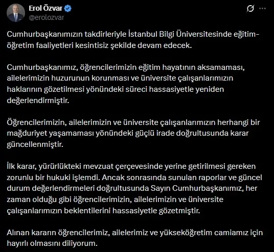 resmi-gazetede-yayimlandi-bilgi-universitesi-yeniden-egitime-acildi-1779658730989.jpeg Resmi Gazete’de yayımlandı: Bilgi Üniversitesi yeniden eğitime açıldı!-4
