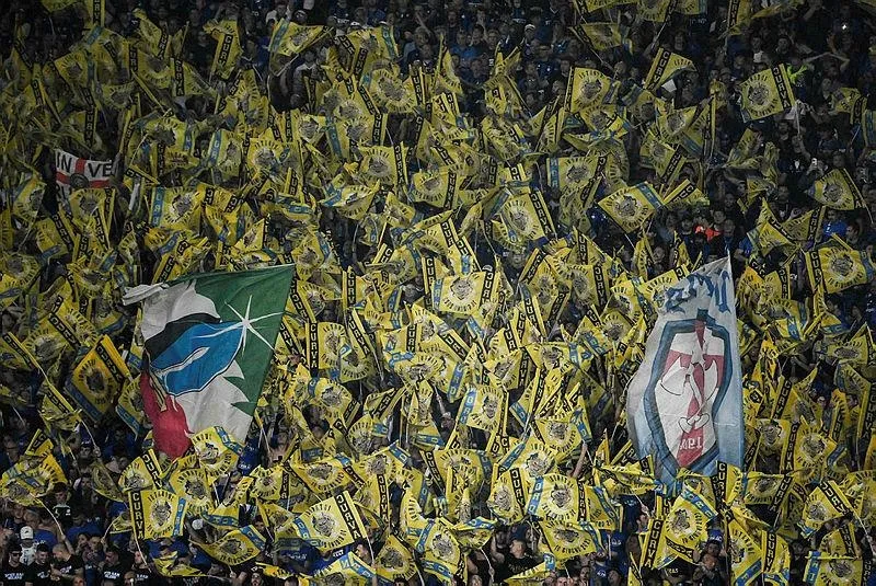 Inter ve Manchester City arasında İstanbul'da oynana Şampiyonlar Ligi Finali (10 Haziran 2023/AFP)