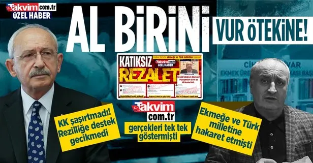 Kemal Kılıçdaroğlu’ndan Türk milletine ve ekmeğe hakaret eden Cihan Kolivar’a destek gecikmedi