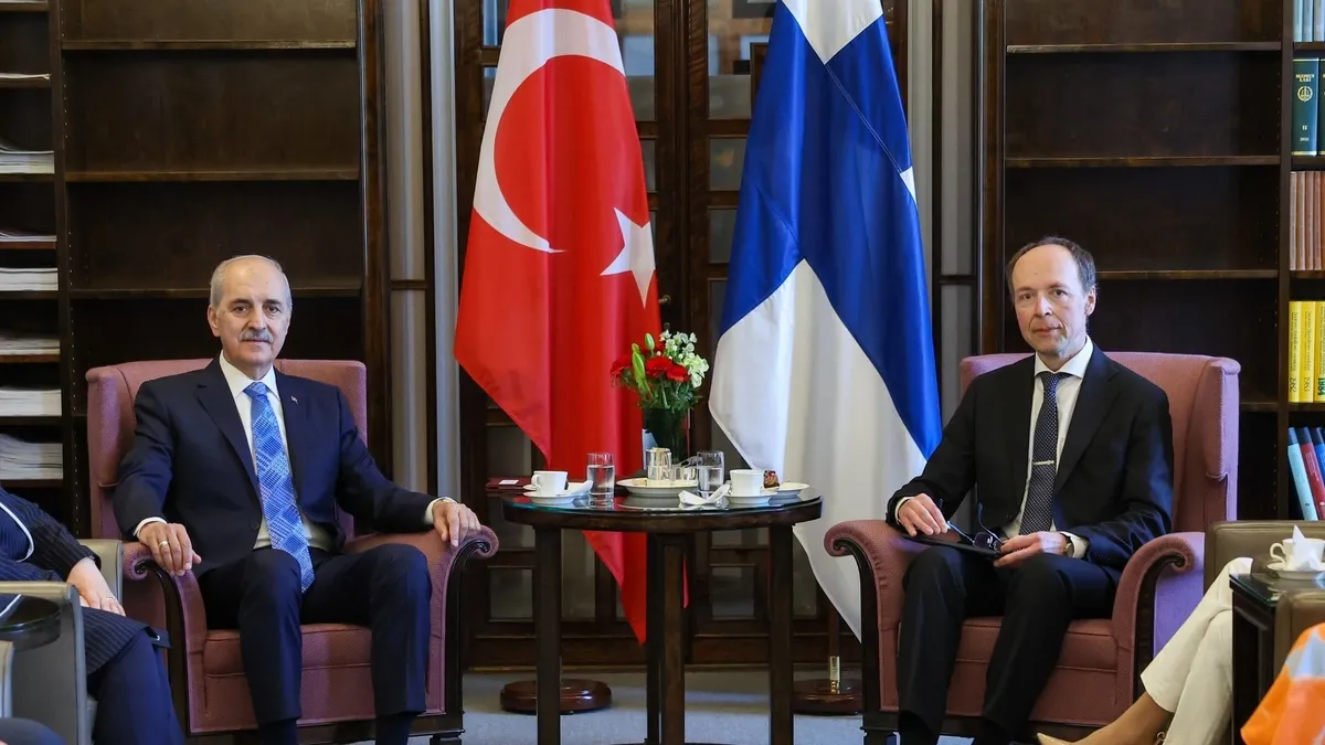 12 yıl sonra tarihi ziyaret: TBMM Başkanı Kurtulmuş Helsinki'de kritik temaslarda bulundu