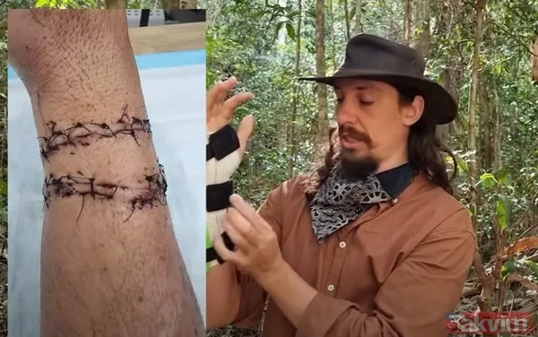 Sadece yardım etmek istemişti! Eline aldığı dev piton talihsiz adamın atardamarını parçaladı: İşte o anlar - 22