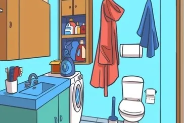 30 saniyede göremeyeceğinizi iddia ediyoruz! Banyodaki kulaklığı bulmak samanlıkta iğne aramak gibi...