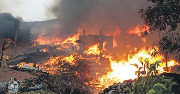Alevler köyü yuttu! Kastamonu’nun Tosya ilçesinde 43 ev kül oldu: Alevler 5 saat süren uğraş sonucu söndürüldü