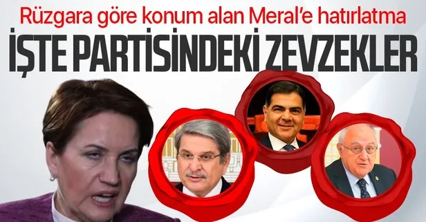 İYİ Parti Lideri Meral Akşener emekli amirallere tam 16 saat sonra zevzek diyebildi! Ya partisindeki zevzekler...