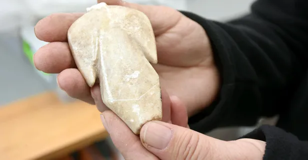 6 bin yıllık tanrıça heykeli! İzmir Bornova'da Yeşilova Höyüğü'nde bulundu