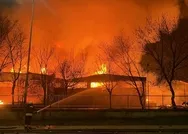 Tekirdağ’da parfüm fabrikası alev alev yandı! 5 saat sonunda kontrol altına alındı