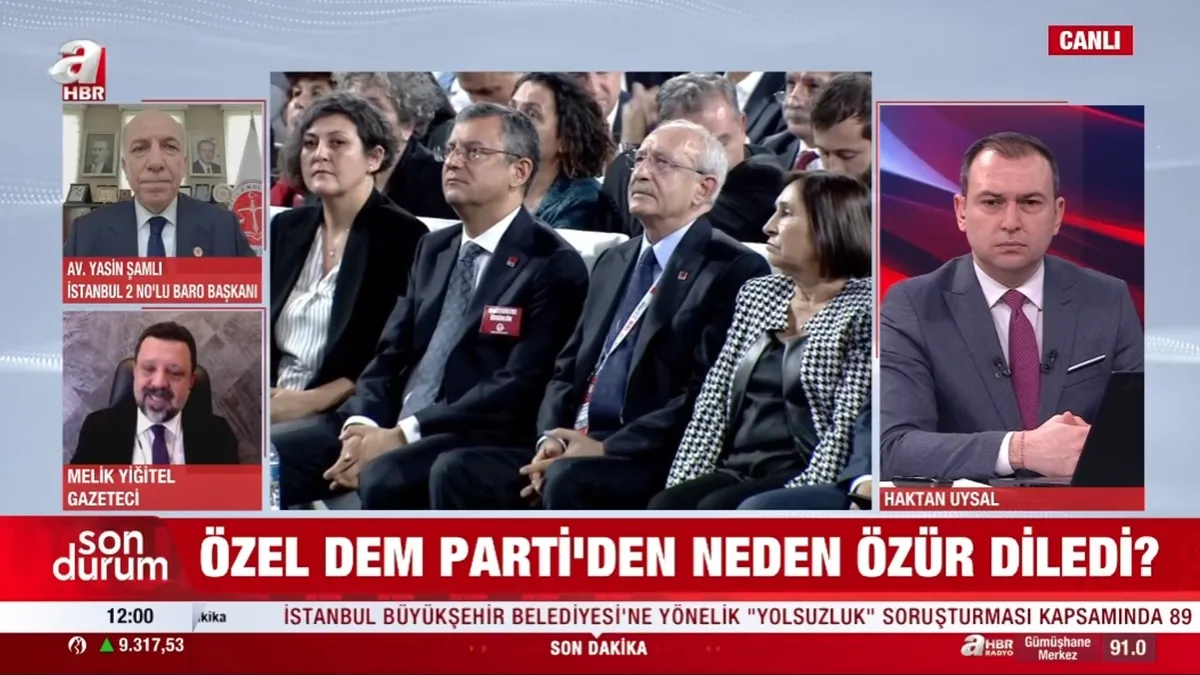 Özgür Özel DEM Parti'den neden özür diledi?