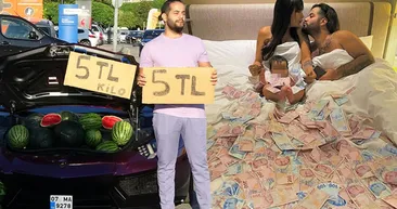 Lamborghini ile karpuz satan adam İranlı sosyal medya fenomeni Milad Hatami çıktı