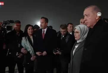 Başkan Erdoğan Türkmenistan'da