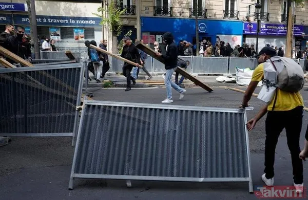 Fransa'da zorunlu aşı sokakları karıştırdı! Ortalık yangın yeri - 12