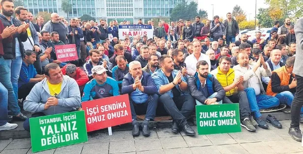 CHP'li İBB'nin ekmeğinden ettiği işçilerden Ekrem İmamoğlu'na tepki! Şehitlerimizin kanı eline bulaştı-2