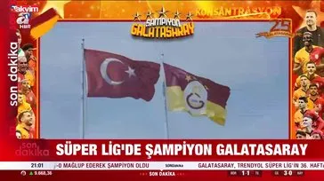 SÜPER LİGDE ŞAMPİYON GALATASARAY