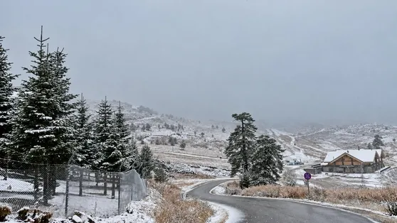 Bolu’da mevsimin ilk karı: Yedigöller beyaza büründü