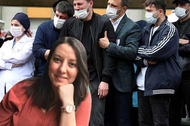 Türkiye Dilek hemşireye ağladı! Koronavirüsten hayatını kaybeden Dilek Akçabelen için çalıştığı hastanede tören düzenlendi!