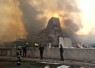 Kayseri’de mobilya fabrikasında yangın