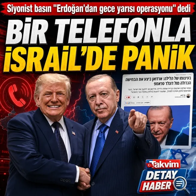 İsrail basınında Erdoğan-Trump görüşmesi yankısı: Gece yarısı operasyonu
