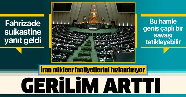 İran'ın "nükleer faaliyetlerini hızlandıracak" yasa tasarısı hükümetin itirazlarına rağmen onaylandı