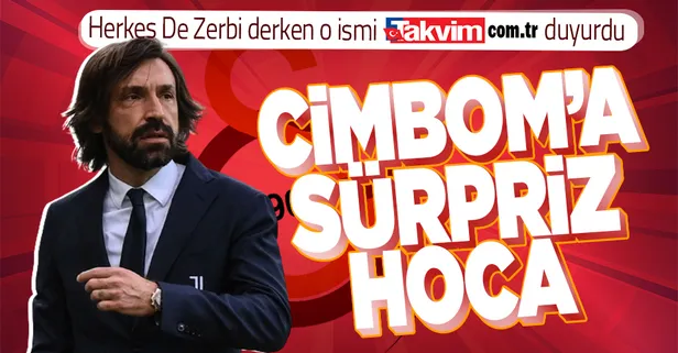Galatasaray'da sürpriz hoca gelişmesi! Roberto De Zerbi derken Andre Pirlo'ya teklif yapıldı