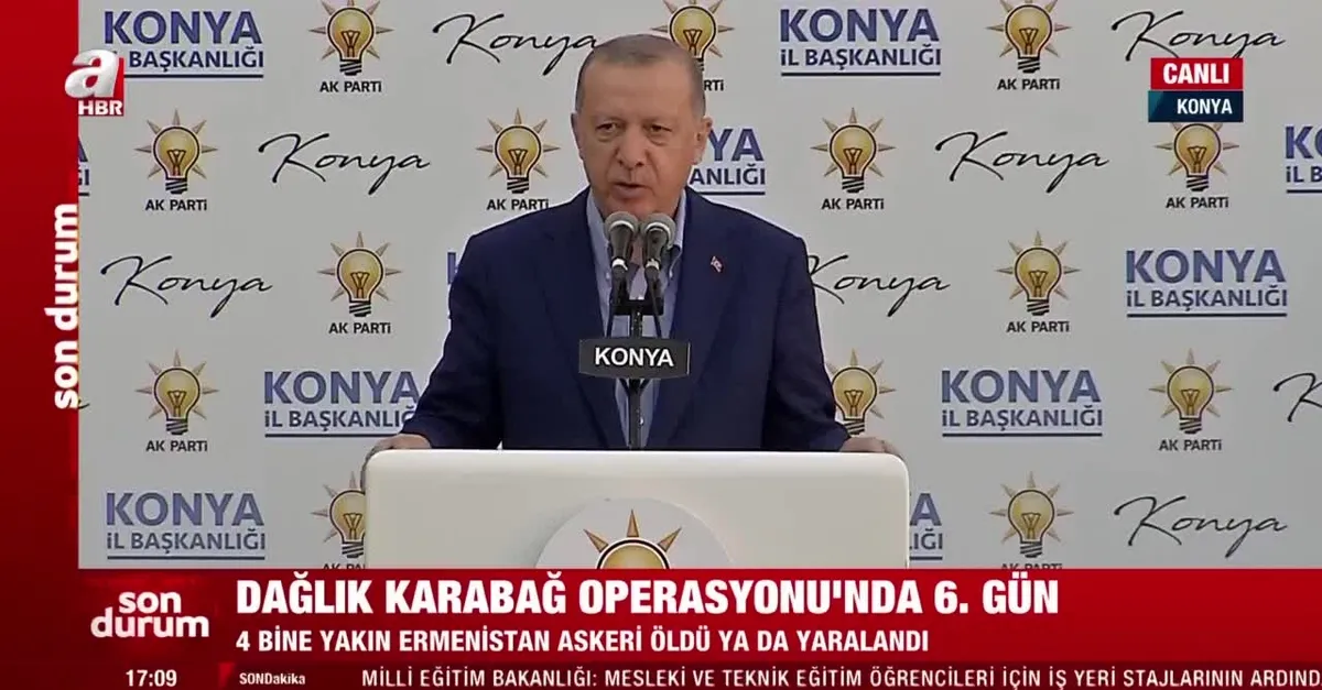 Son dakika: Başkan Erdoğan'dan AK Parti Konya İl Teşkilatı programında önemli açıklamalar