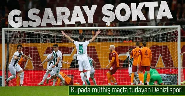 Kupada nefes kesen maçta penaltılarla gülen taraf Denizlispor oldu! Galatasaray 3 8 - 9 3 Denizlispor maç sonucu