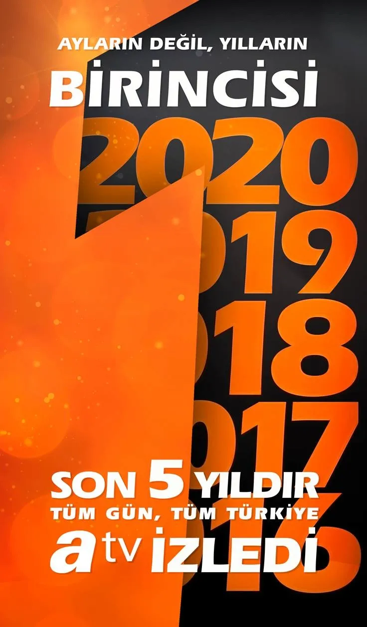 “Dizi ATV’de izlenir!” sloganıyla ATV ayların değil yılların birincisi!