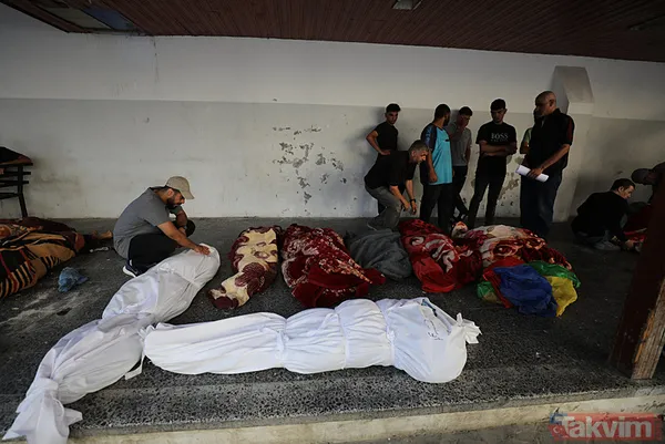 Soykırımcı İsrail Eş-Şati Mülteci Kampı'nı vurdu: Çok sayıda ölü ve yaralı var - 3