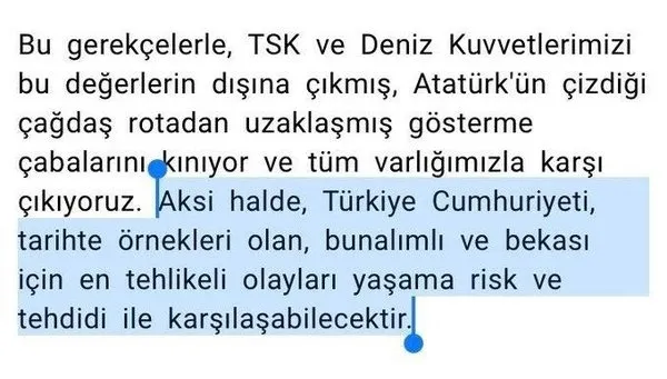 Son dakika: Hadsiz 104 amiralin skandal bildirisine muhalefetten tek ses yok!-2