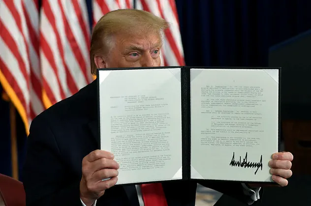 Ve Trump imzayı attı! ABD'de koronavirüs kararnamesi