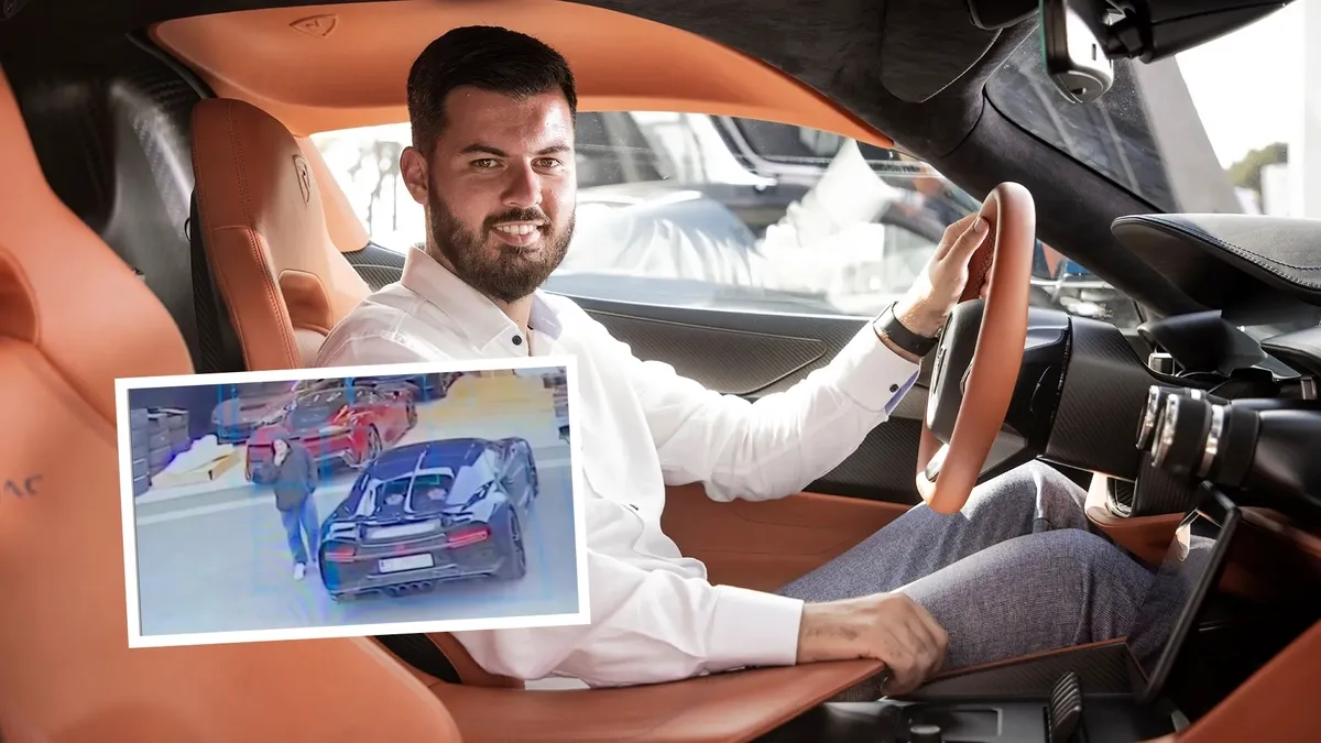Bugatti Rimac CEO'sunun 3 milyon euroluk aracı çalındı: Porsche otomobiliyle hırsızın peşine düştü... Filmleri aratmayan takip