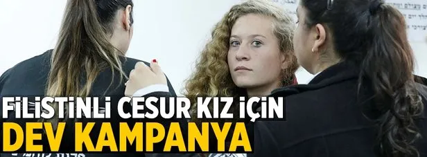 Filistinli Ahed etTemimi'ye destek kampanyası Takvim