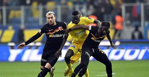 Ankaragücü evinde Kayserispor'u 2-1 ile geçti