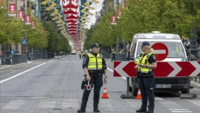 Litvanya'da NATO hareketliliği! Vilnius'ta güvenlik üst düzeye çıkarıldı