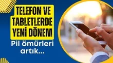 Telefon, tablet ve akıllı saatlerde yeni dönem sistem sil baştan değişiyor! Pil ömürleri artık...