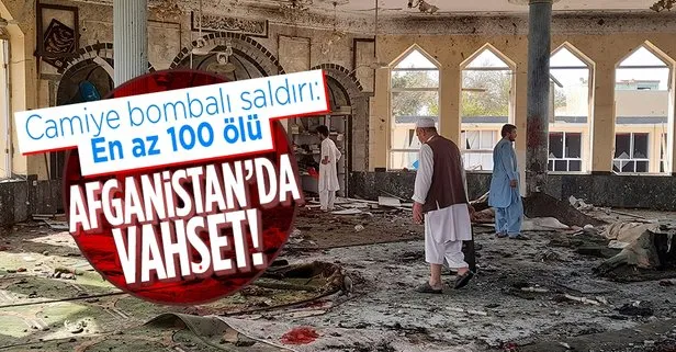 SON DAKİKA! Afganistan’da camiye bombalı saldırı! Ölü ve yaralılar var