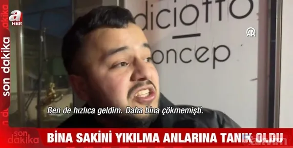Konya'da çöken binadan sağ kurtuldu! Korku dolu anları anlattı! 3 gün önce yapılan uyarıya dikkat çekti - 3
