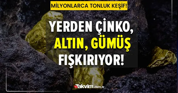 Dev keşif gerçekleştirildi! Madenden şarıl şarıl bakır, çinko, altın, gümüş fışkırıyor: Rezervi iki katına çıkardılar