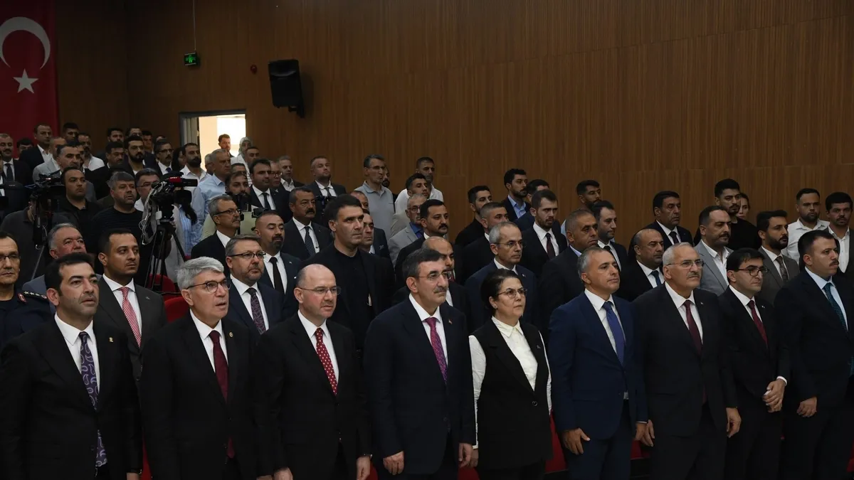 Cevdet Yılmaz'dan Terörsüz Türkiye vurgusu: Türkiye Yüzyılı'nı hep birlikte inşa edeceğiz