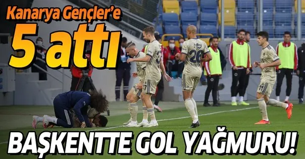 Gençlerbirliği 1-5 Fenerbahçe | MAÇ SONUCU