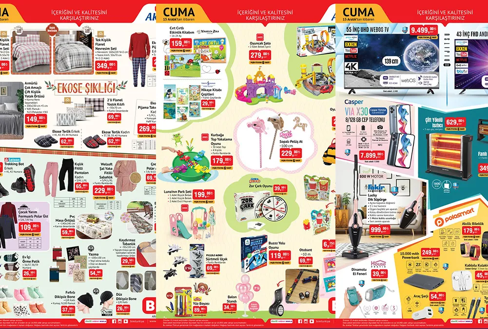 Kamyon, şato BİM indirimi!