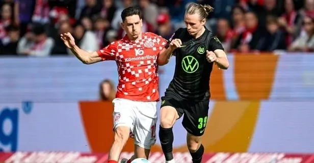 4 gollü düelloda kazanan yok! Mainz 05 - Wolfsburg: 2-2 | MAÇ SONUCU