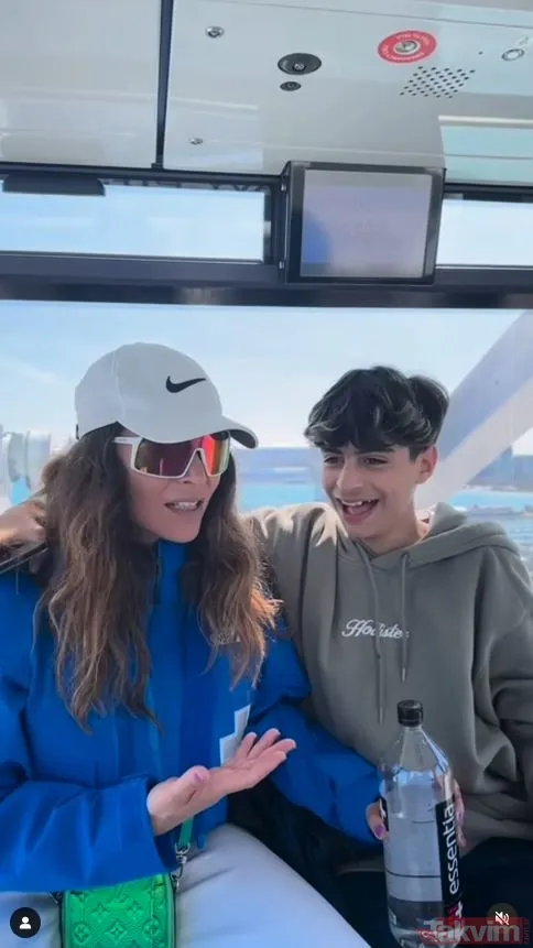 Belçim Bilgin Ve Oğlu