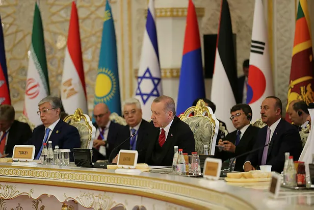 Son dakika: Başkan Erdoğan'dan Tacikistan'daki Asya Zirvesi'nde önemli açıklamalar-1