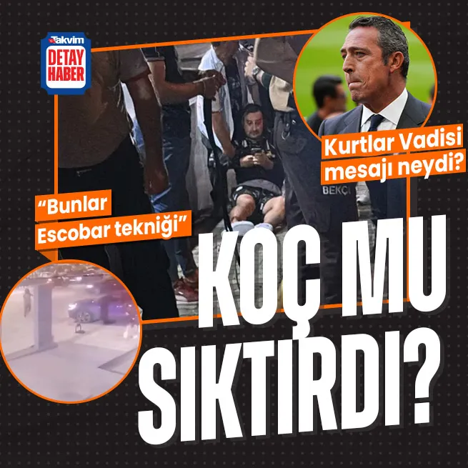 Serhat Akını Ali Koç mu vurdurdu: Bunlar Escobar tekniği