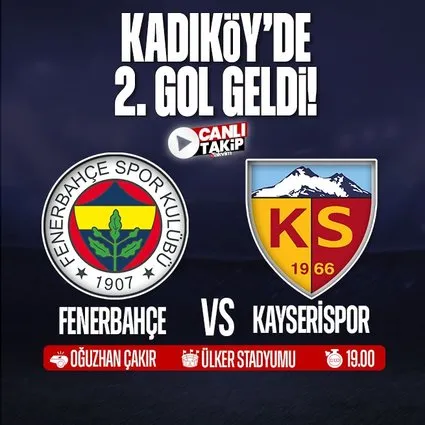 Fenerbahçe - Kayserispor | CANLI